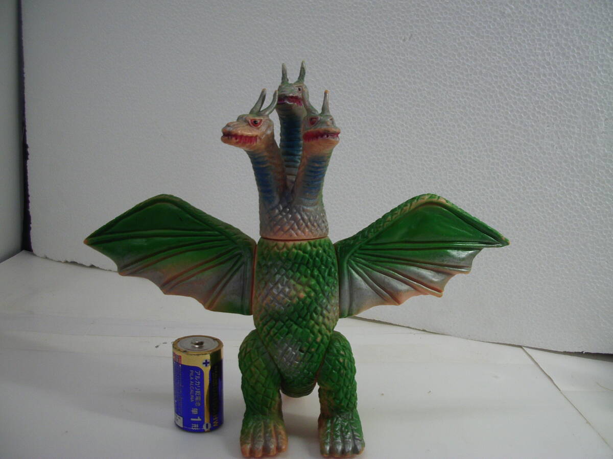 中古】☆激レア！ ハワイ版☆ 当時物 ソフビ キングギドラ ブルマァク
