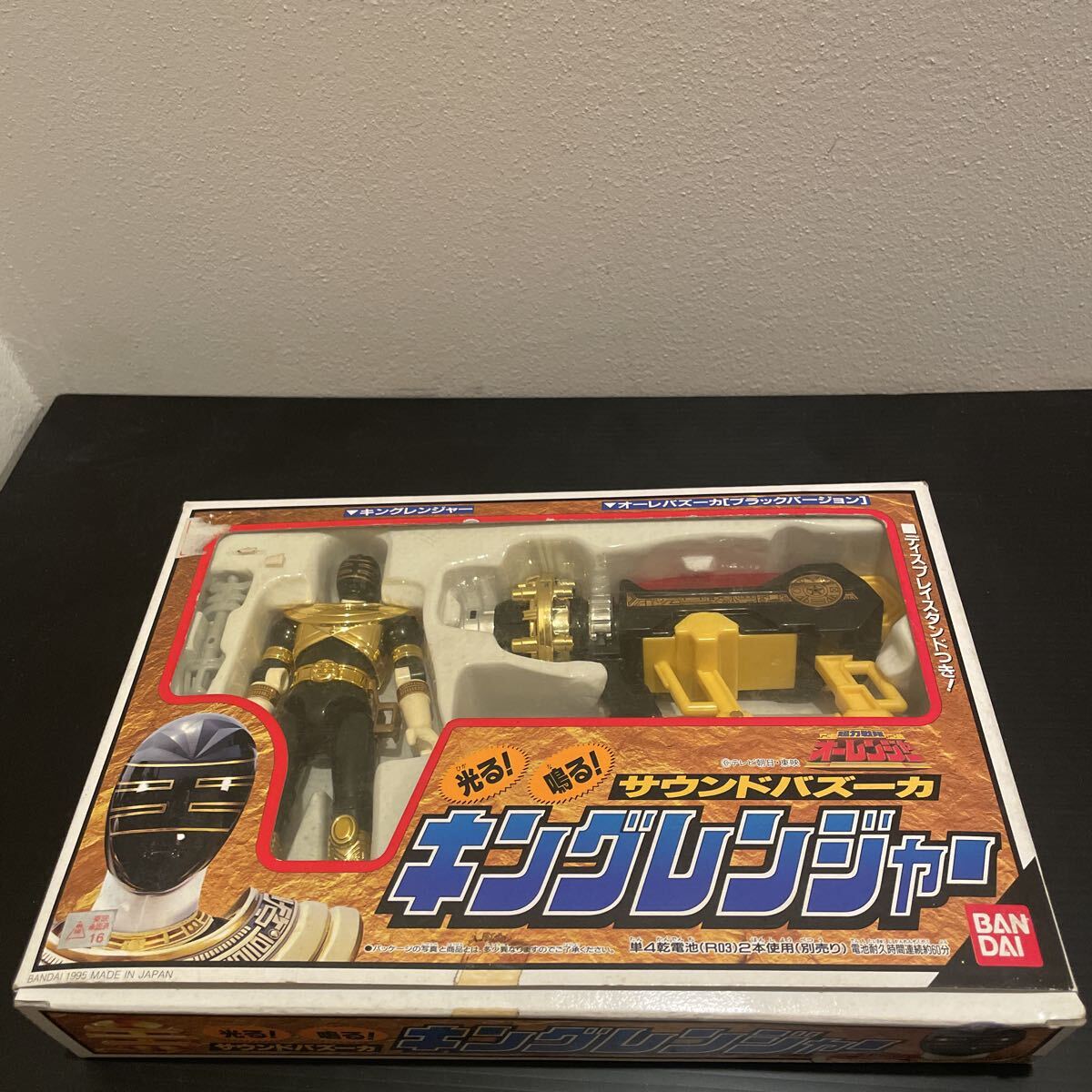 未使用】バンダイ 超力戦隊オーレンジャー キングレンジャー キング