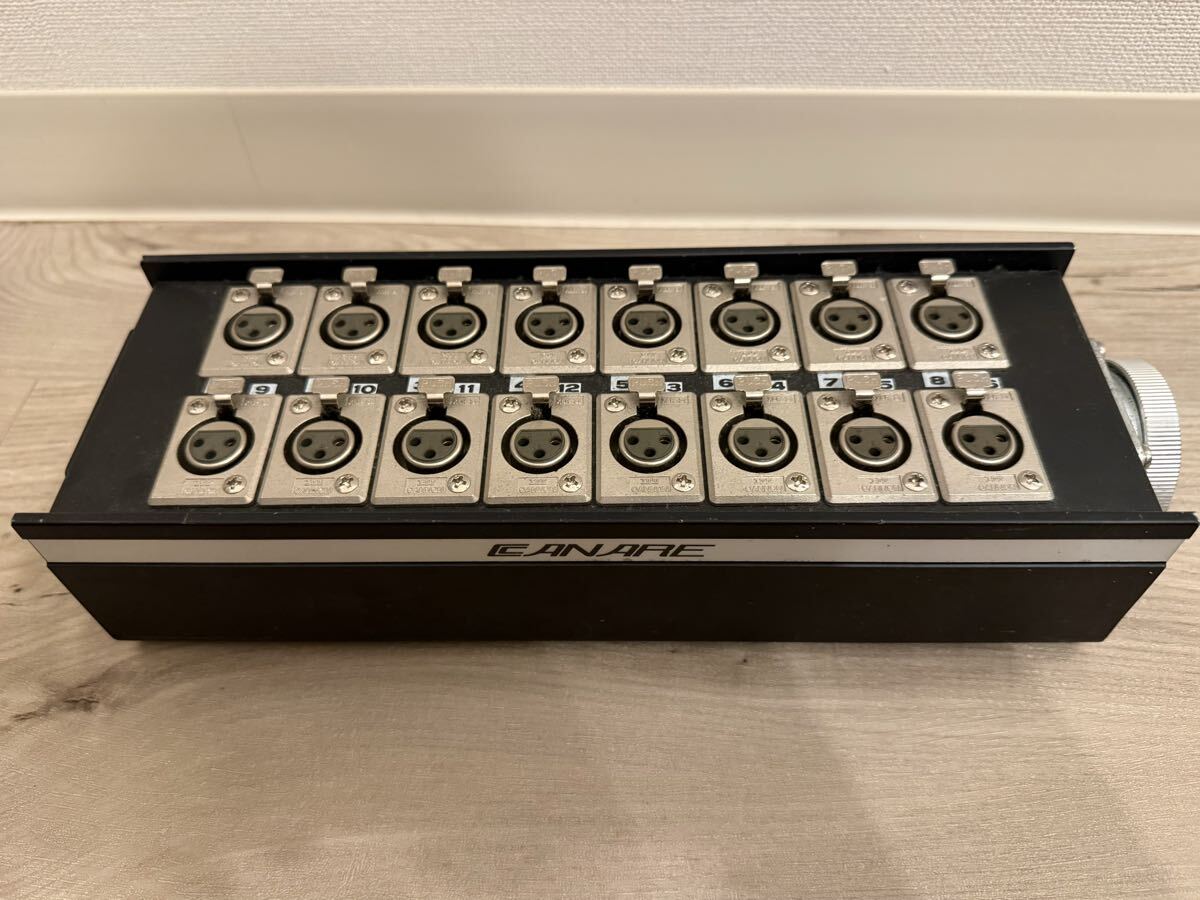 CANARE カナレ FK-37 Type 16B1F2 マルチボックス コネクタ 16ch 音響