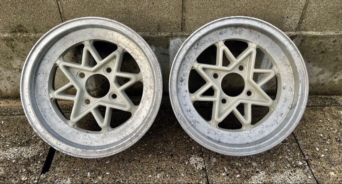 ☆美品☆ TECHNO RACING テクノレーシング 14インチ 7J +2 PCD114.3 4H