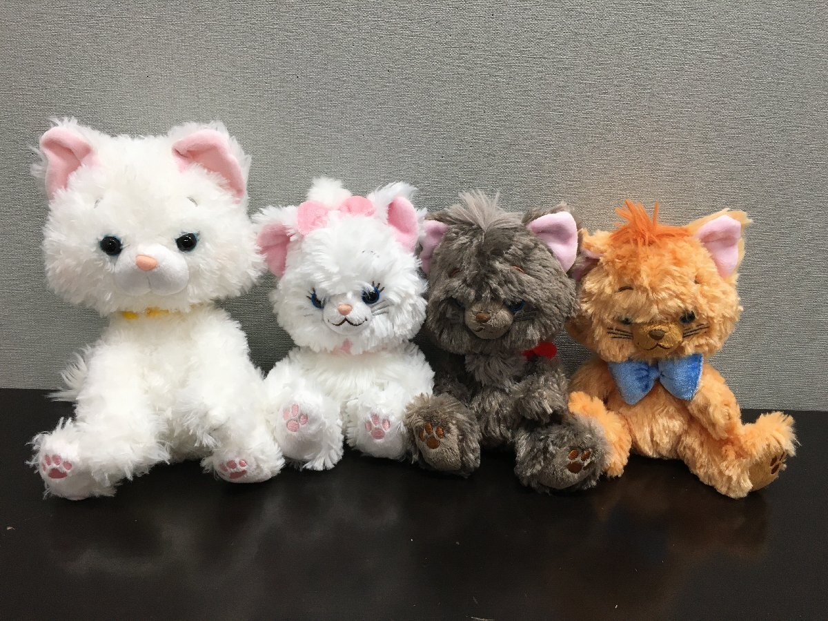 中古】ディズニー おしゃれキャット 陶器フィギュア 5点 マリー