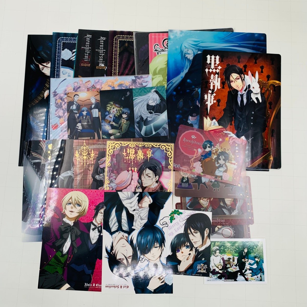 新品】黒執事☆来場者特典/枢やな描き下ろしイラストA4クリアファイル