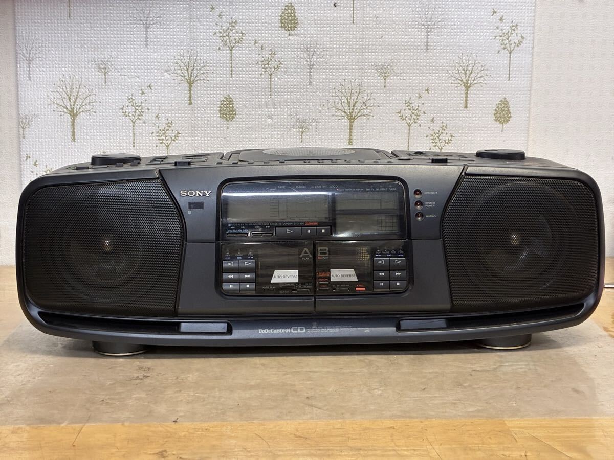 中古】(再)F90 SONY ソニー CFD-900 CDラジカセ ドデカホーン 箱付