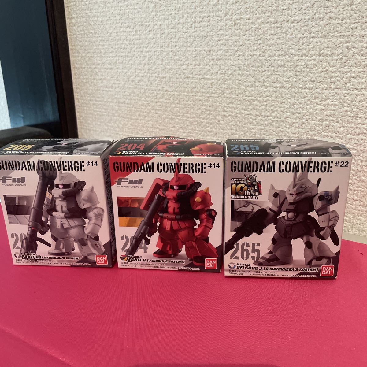 バンダイ 1/144 MSV 旧キット ジョニーライデン 高機動型 水中型 ザク