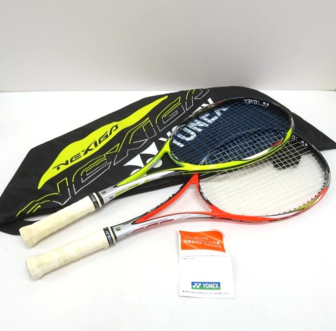 ▽美品です！【 ヨネックス YONEX ネクシーガ 50S NEXIGA 50S 赤×黒×白