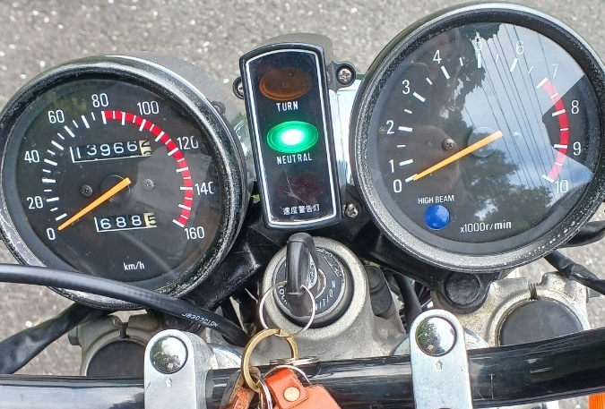 XJR400 スピードメーターギア ヤマハ 17インチ用 SR400 カスタムなどに