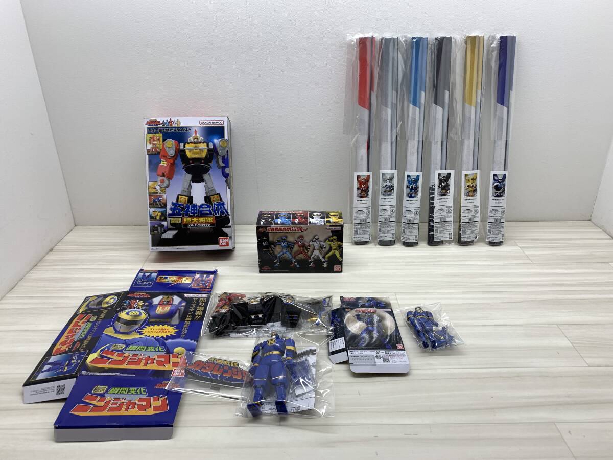 美品☆スーパーミニプラ 無敵将軍 隠大将軍 ツバサマル セット 忍者