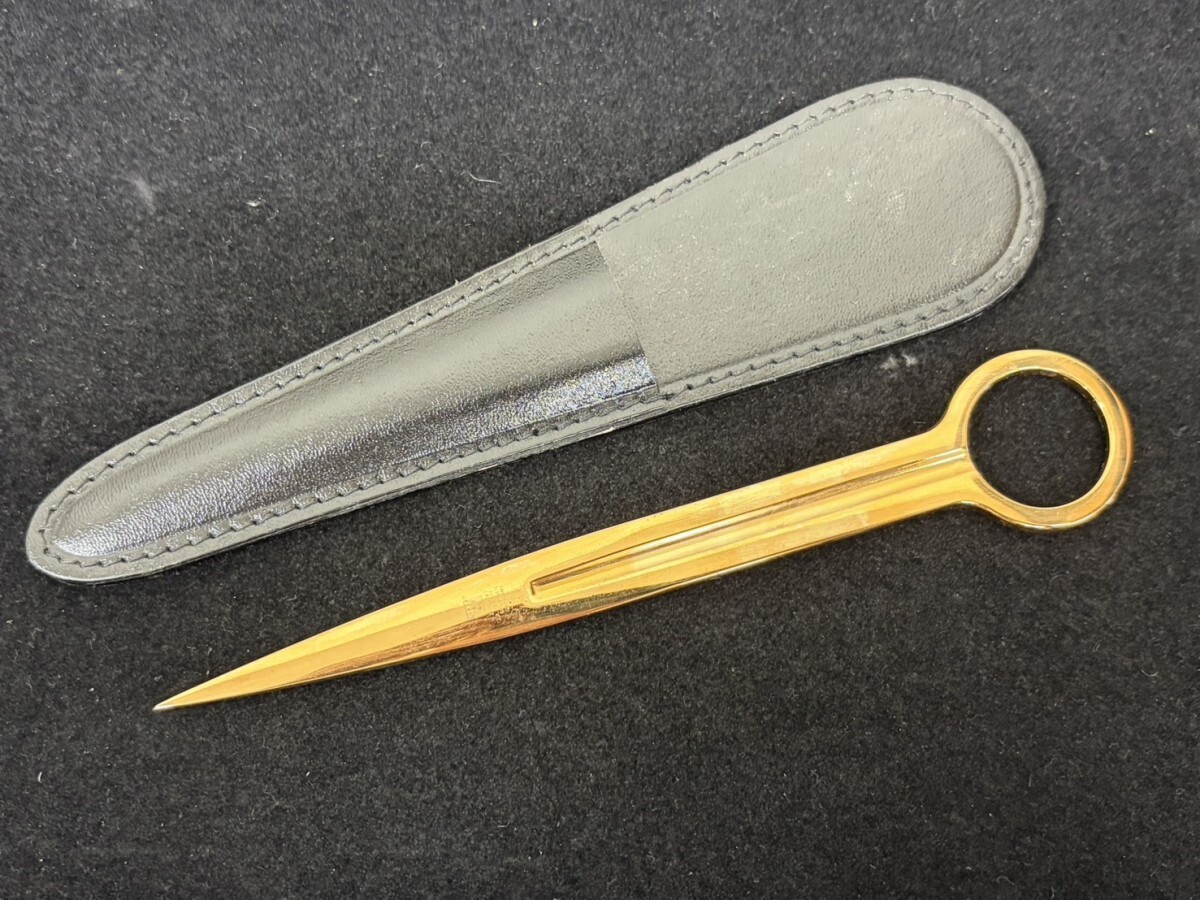 LERCHE SOLINGEN GERMANY ハサミ＆レターオープナー 箱入美品 武蔵大学