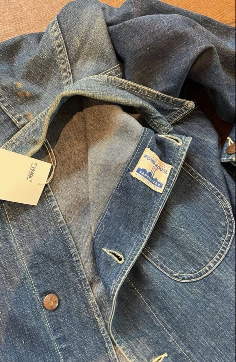80's 90's USA製 EUCLID MFG.CO. デニムカバーオール size44 ドーナツ