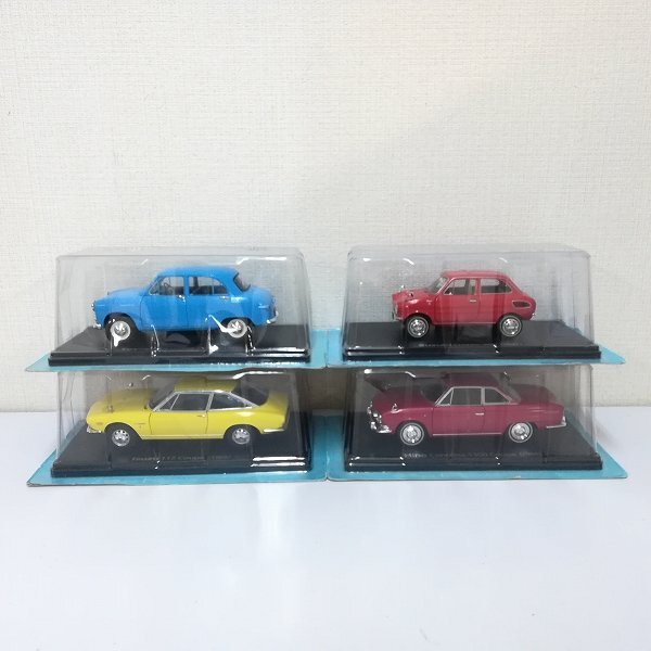 未使用に近い】アシェット 国産名車 1/24 いすゞ 117クーペ シルバー
