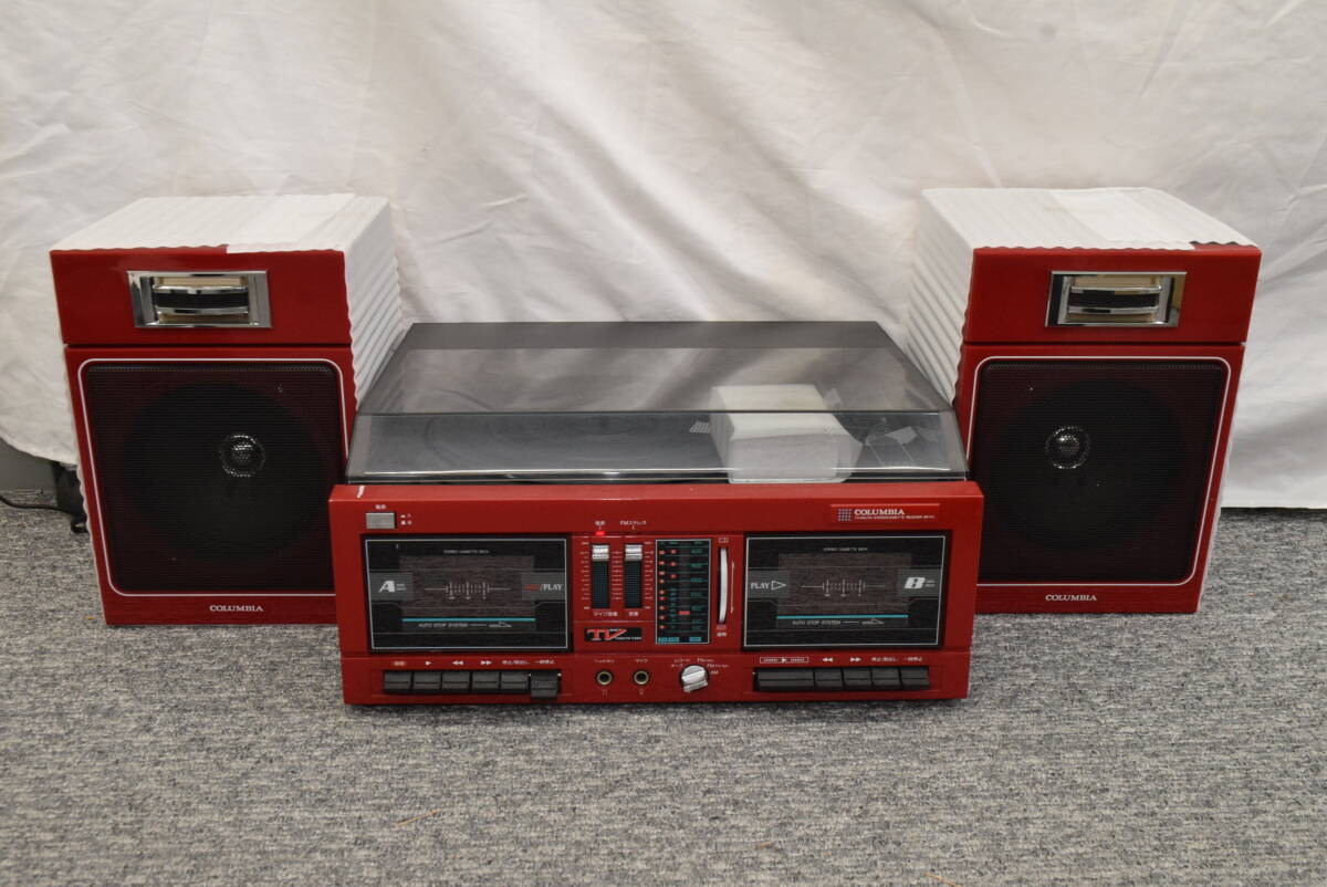 中古】通電確認済 SHARP シャープ VZ-V3 日本製 縦型レコード両面演奏