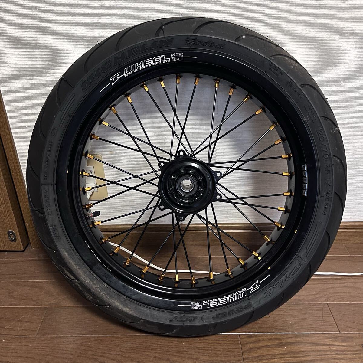 カワサキKDX125SR/200SR/250SR EXCELエキセルリム モタードホイールの