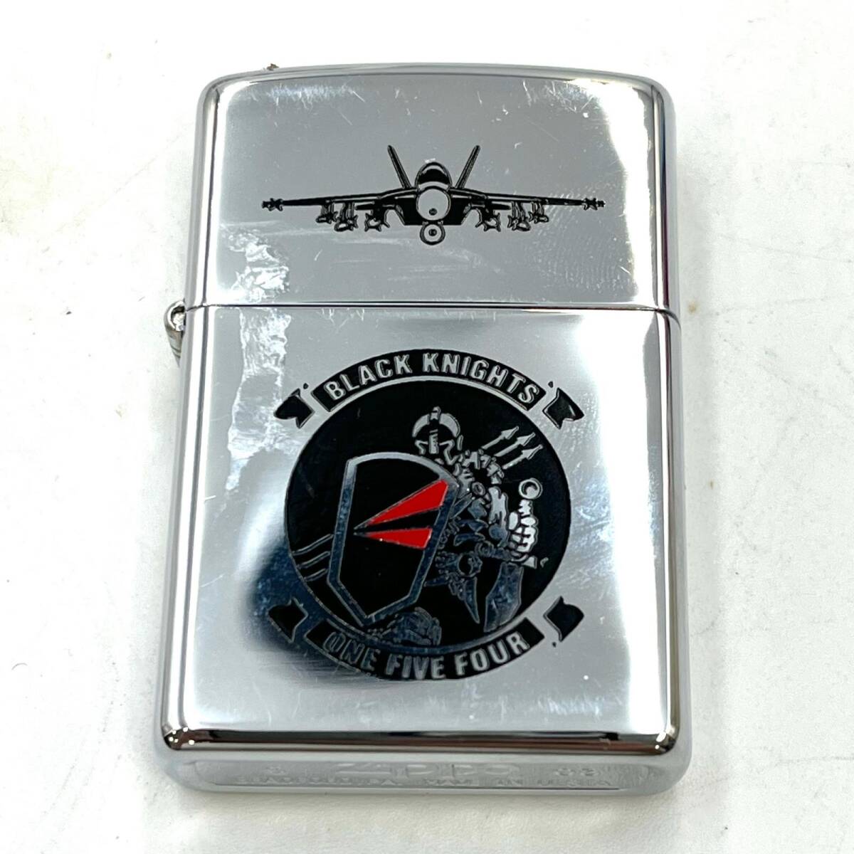 中古】ワッペン/パッチ☆米海軍 VF-154 BLACK KNIGHTS ブラックナイツ