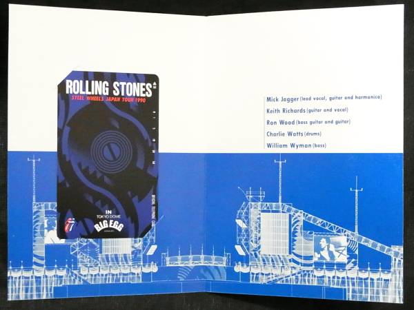 未使用】送料84円~新品Rolling Stones STEEL WHEELS JAPAN TOUR 1990