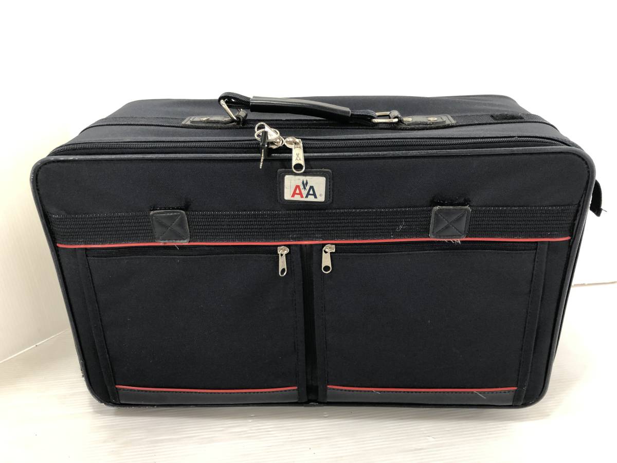 【傷や汚れあり】アメリカン航空 トラベルバッグ キャリーバッグ American Airlines Luggage アメリカ買い付け品 飛行機