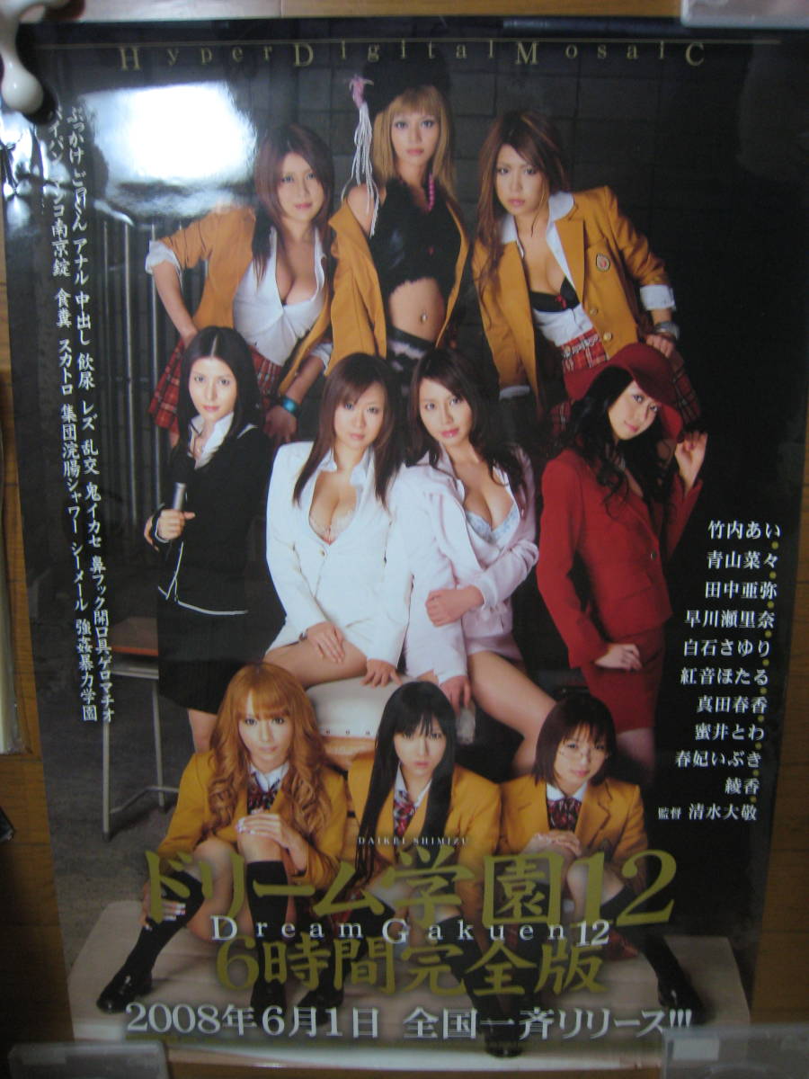 レズ　鼻フック 新品】ドリーム学園12☆竹内あい 青山菜々 田中亜弥 早川瀬里奈 白石さゆり 紅音ほたる 真田春香 蜜井とわ 春妃いぶき  綾香☆大型ポスターの落札情報詳細 - Yahoo!オークション落札価格検索 オークフリー
