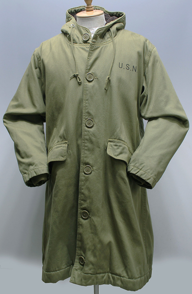 美品 WAIPER ワイパー N-2 デッキコート L WAIPER ワイパー U.S.NAVY デッキコート 16WP15 美品 size XL