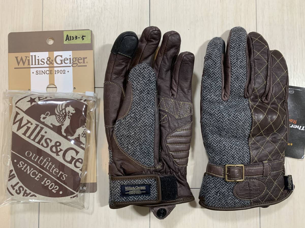 Willis&Geiger ウィリス&ガイガー ウィンターグローブ レザーグローブ グローブ WGG-604W LLサイズ LL 定価14040円 在庫処分 Willis\u0026Geiger ウィリス\u0026ガイガー ウインターグローブ