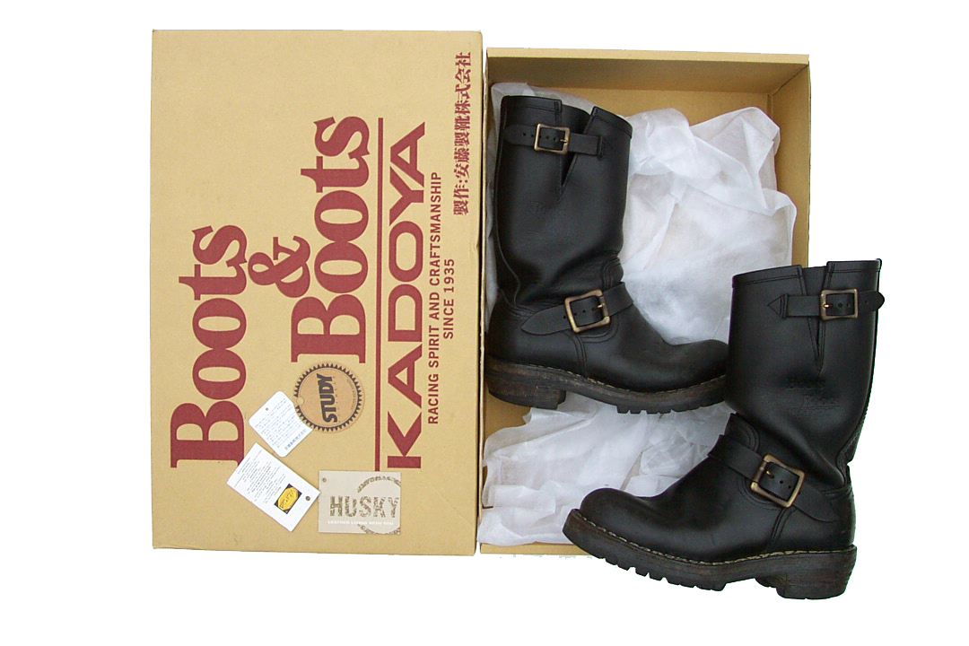 KADOYA カドヤ 安藤製靴 ロングブーツ レザーブーツ