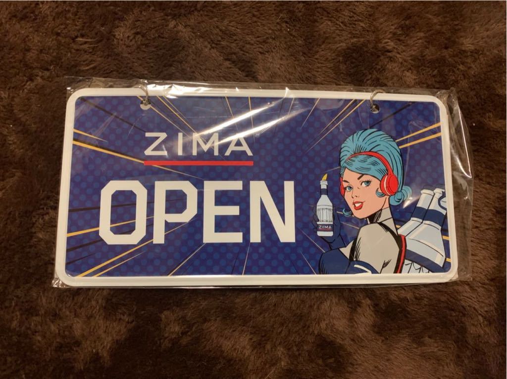 ZIMA 電照看板 電光 1263❣️ ZIMAジーマ お酒 看板 電飾 ライト