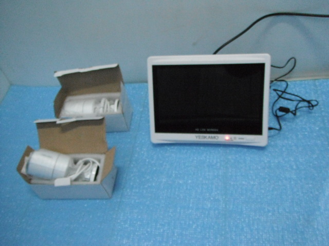 YESKAMO LCDモニター Wi-Fiカメラ NK03-1080P 2台付き 楽天市場