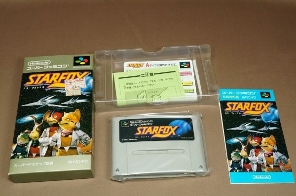 新品 Cy6575a 未使用品 任天堂 スーパーファミコン ゲームソフト Star Fox スターフォックス スーパーfxチップ搭載 の落札情報詳細 ヤフオク落札価格情報 オークフリー スマートフォン版