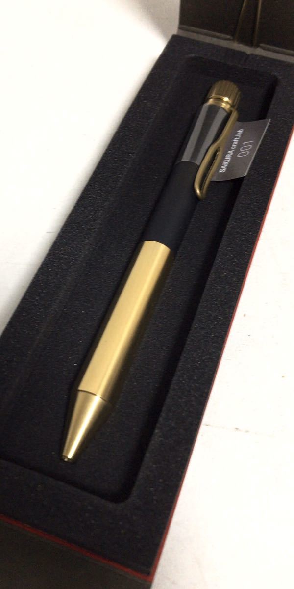 新品 新品未使用 ボールペン サクラクレパス サクラクラフトラボ Sakura Craft Lab 真鍮素材 001 Lgb5005 ブラック の落札情報詳細 ヤフオク落札価格情報 オークフリー スマートフォン版