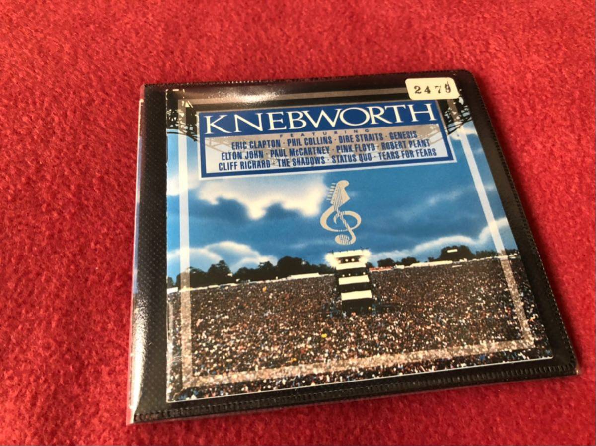 KNEBWORTH The Album／1990年／ネブワース・ライブ／CD2枚組／Led Zeppelin／Genesis／Pink Floyd／P.McCartney／Elton John