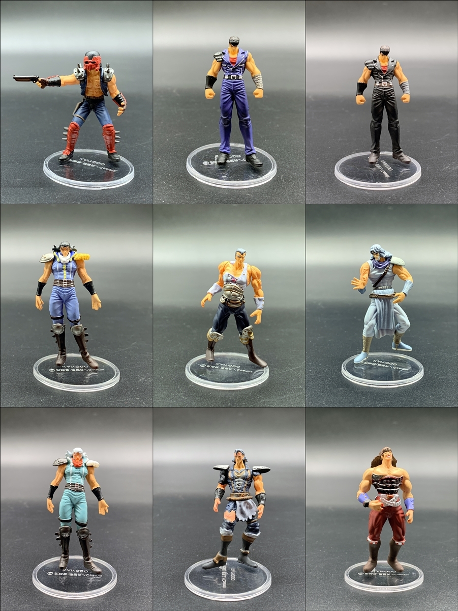 〓海洋堂〓北斗の拳 オールスター列伝 カプセルフィギュアコレクション