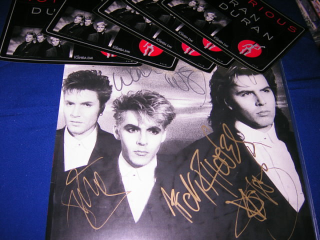 デュランデュラン Duran Duran サイン入りＬＰ Duran Duran 直筆サイン入りLP signed LP