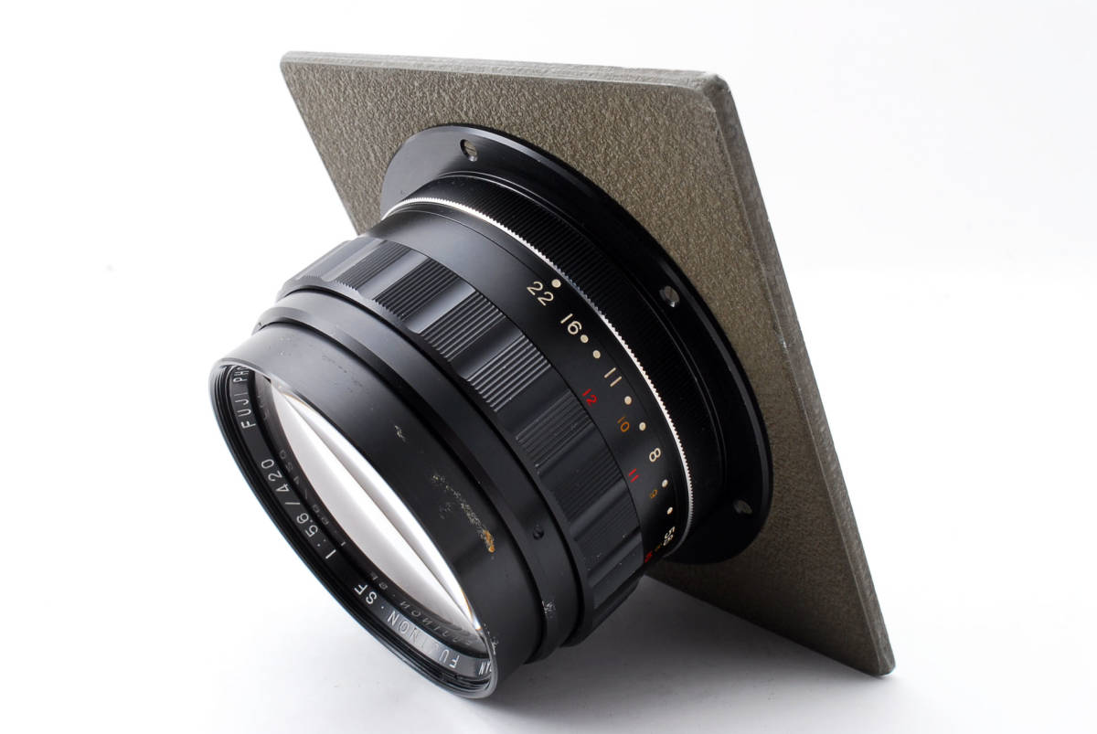 希少 FUJINON・SF 420mm f5.6 大判カメラレンズ フジノン 42cm sinnar