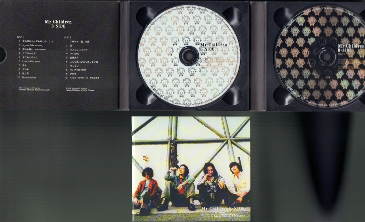 Mr Children ミスターチルドレン 2枚組 裏ベスト B Side カップリング集 旅人 また会えるかな 妄想満月 おおむね盤面良好 の落札情報詳細 ヤフオク落札価格情報 オークフリー スマートフォン版