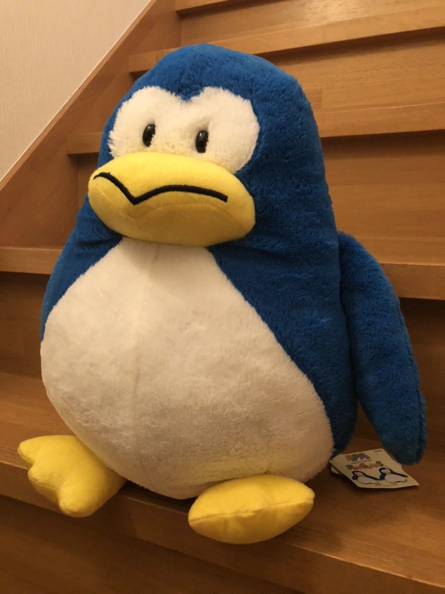 新品】【パピプペンギンズぬいぐるみ】未使用品サイズ約40㎝の落札情報