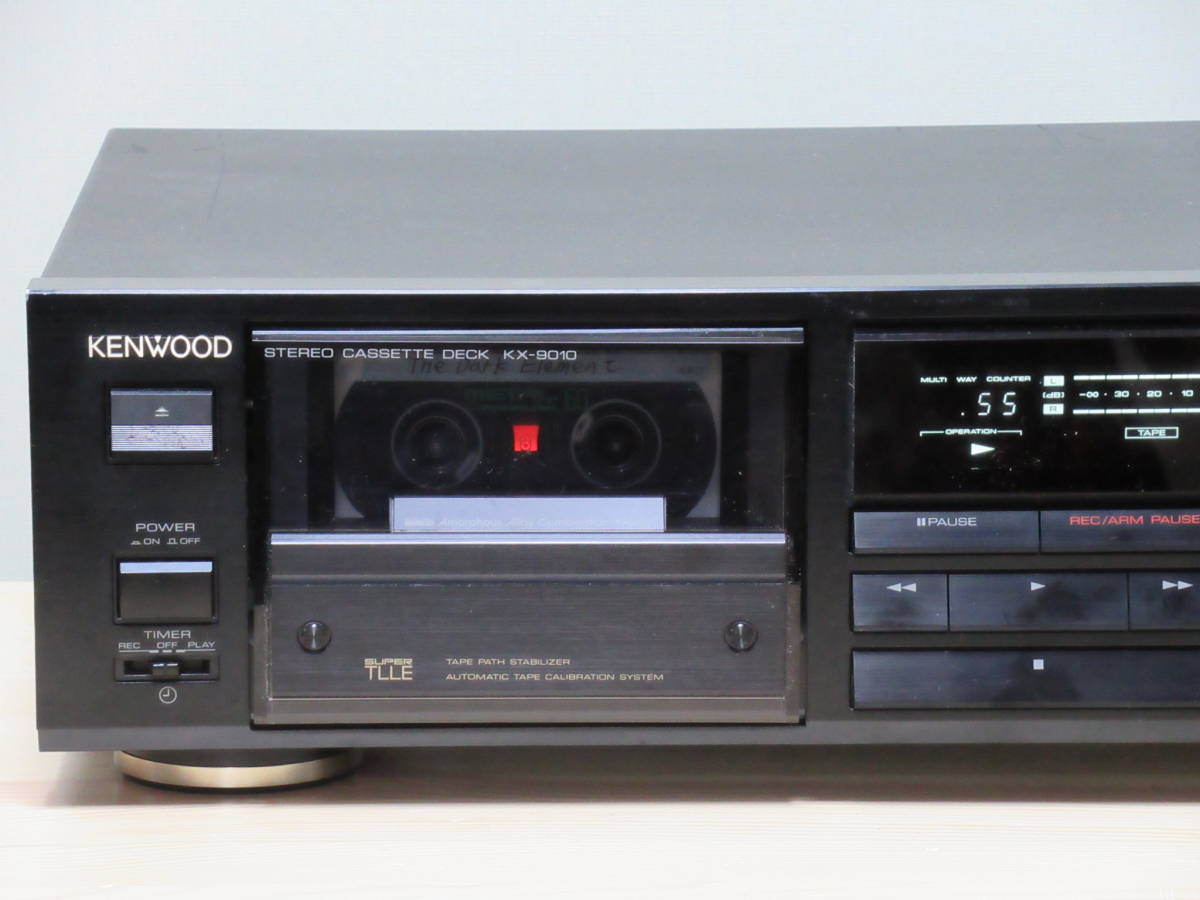 美品】KENWOOD カセットデッキ KX-3510 希少 KENWOOD KX-3510 カセット