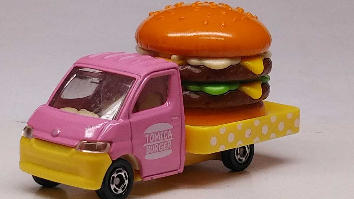 トミカ トヨタ タウンエース ダブルバーガーカー ピンク 非売品