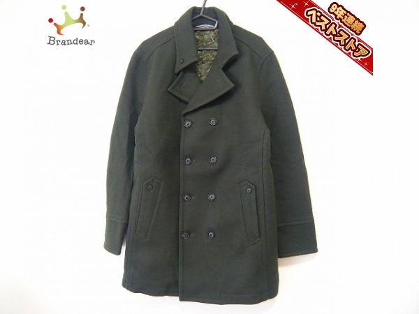 リエラボ Rielabo Pコート サイズ50 カーキ メンズ 冬物 コート の落札情報詳細 ヤフオク落札価格情報 オークフリー スマートフォン版