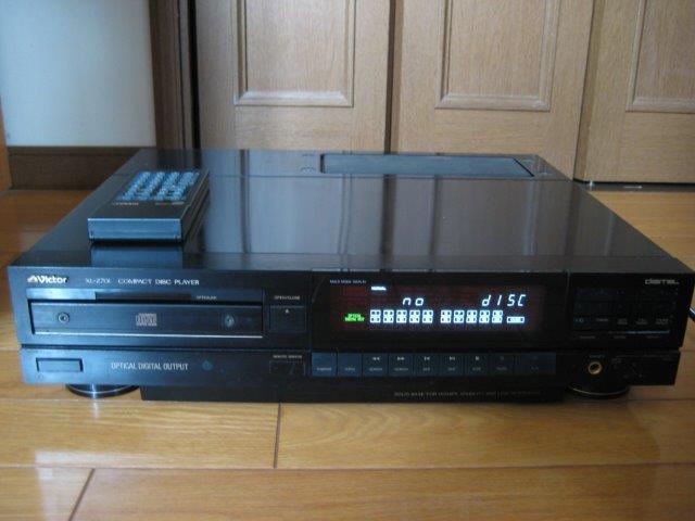 VICTOR ビクター CDプレーヤー XL-Z701 + RM-SX701 リモコン付の落札