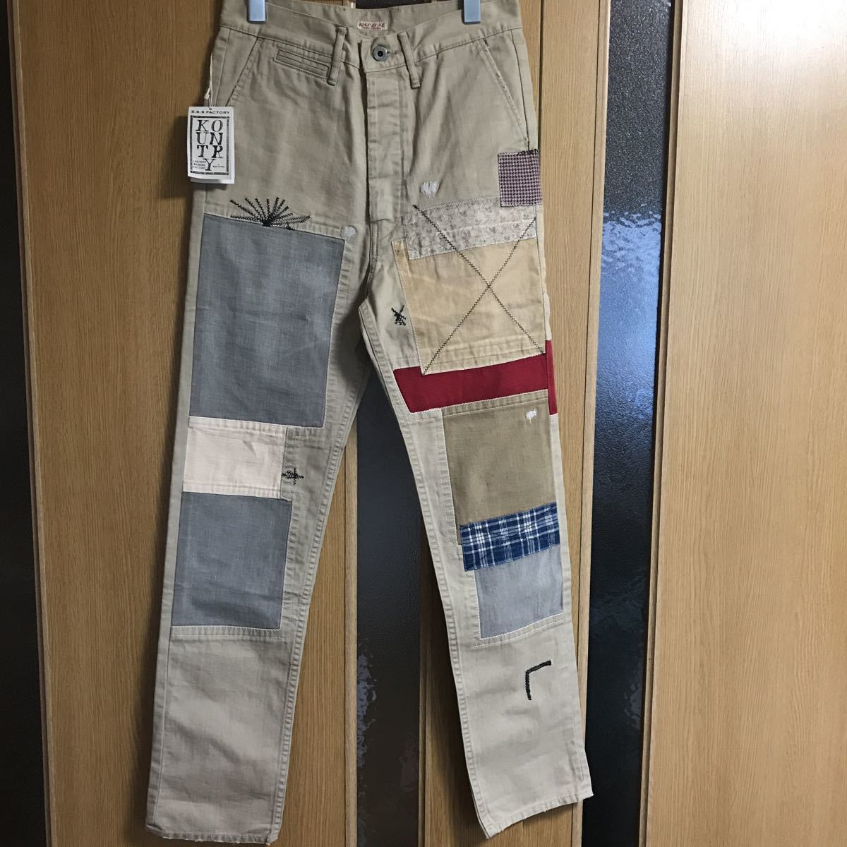 KAPITAL キャピタル リメイク加工 チノ パンツ XS J1050