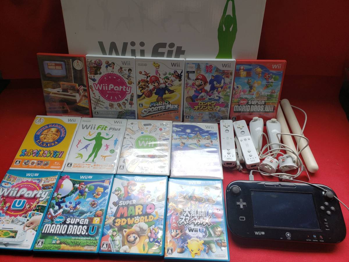 消費税なし まとめ売り Wii Wiiu Nintendo ソフト ゲームパッド コントローラー ヌンチャク セット まとめ売 405c の落札情報詳細 ヤフオク落札価格情報 オークフリー スマートフォン版