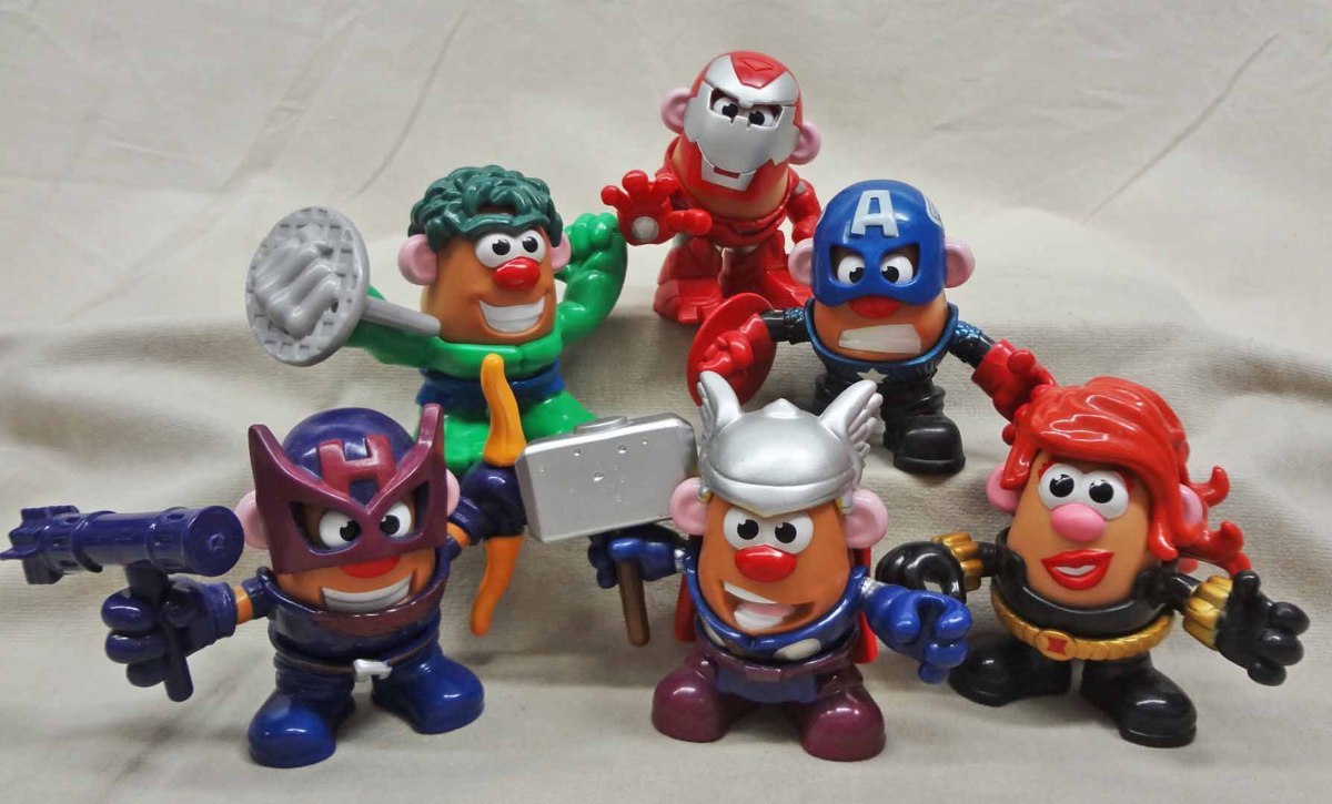 Mr.ポテトヘッド marvelフィギュアセット ミスターポテトヘッド アベンジャーズ 6体セット Marvel マーベル