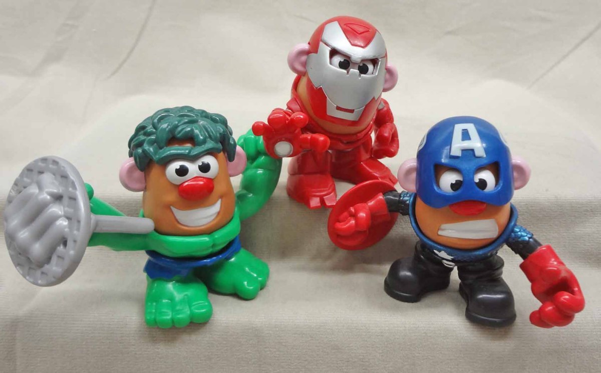 Mr.ポテトヘッド marvelフィギュアセット ミスターポテトヘッド アベンジャーズ 6体セット Marvel マーベル