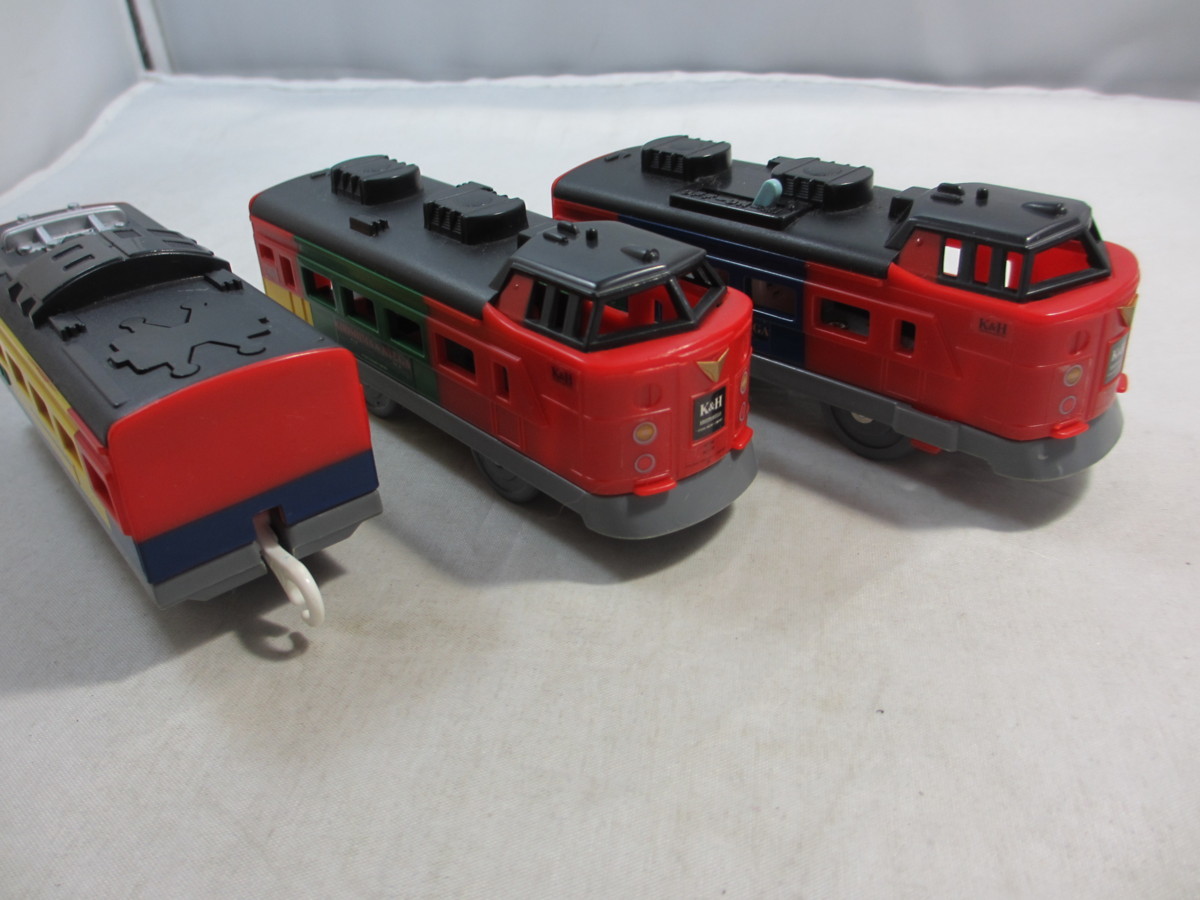 希少☆新古品 プラレール EC03 L特急(動力車付き)☆485系つばめ/昭和