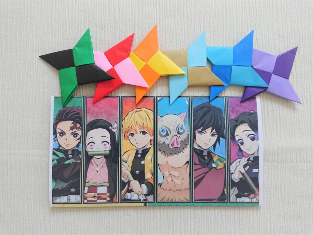 新品 折り紙 鬼滅の刃 手裏剣 6種 30個 ハンドメイド おもちゃ の落札情報詳細 ヤフオク落札価格情報 オークフリー スマートフォン版
