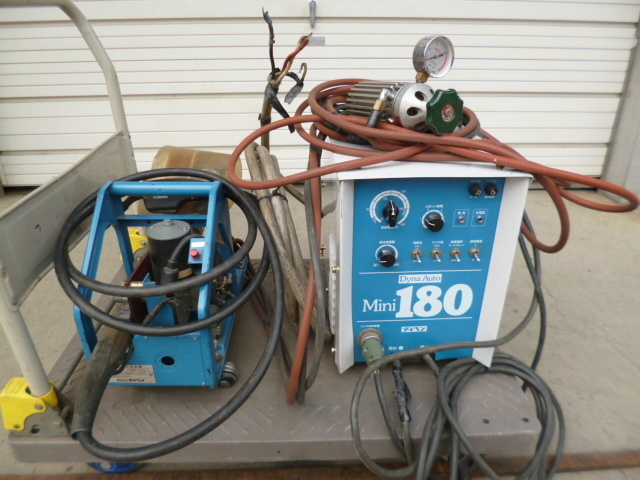 ダイヘン CO2 MAG 半自動溶接機 DynaAuto Mini180 動作チェック