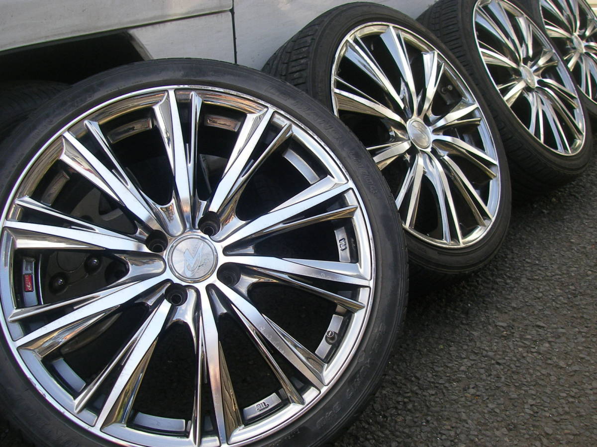 レオニス 205/40R17 4穴ホイールセット