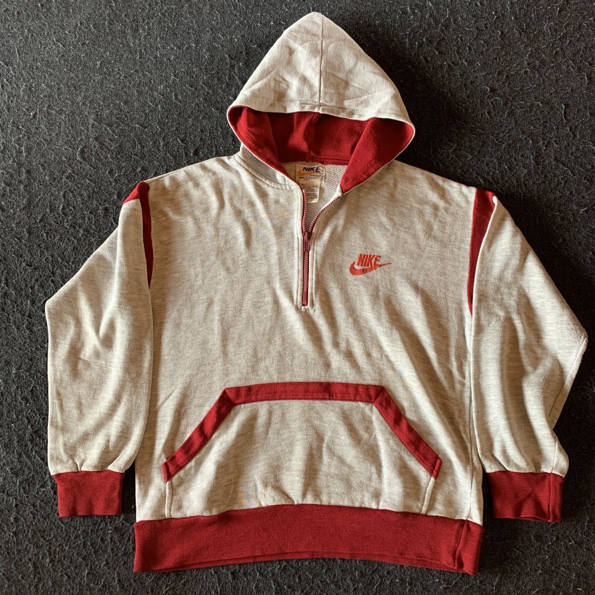 70年代 NIKE オレンジタグ ハーフジップヴィンテージ スウェット