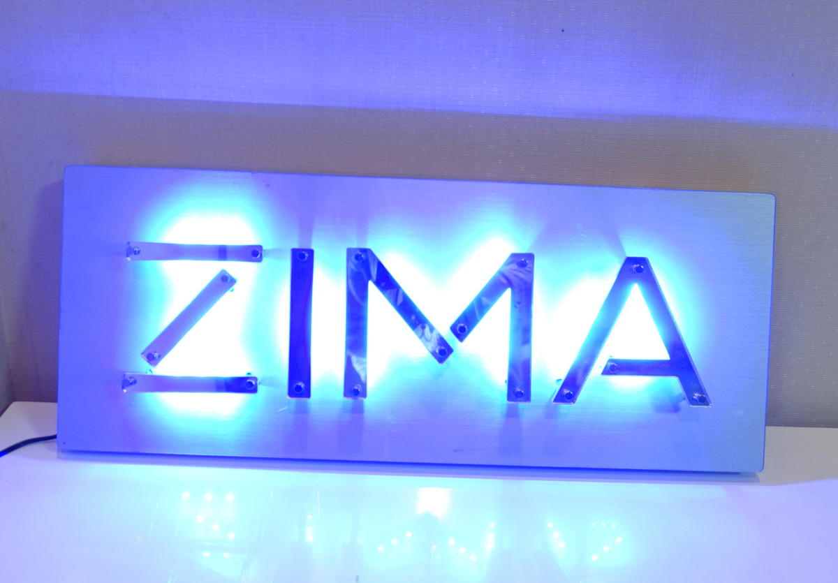 ZIMA ネオンサイン 青色 ZIMA ネオンサイン 青色 : ZIMA ジーマ ネオン クラウン