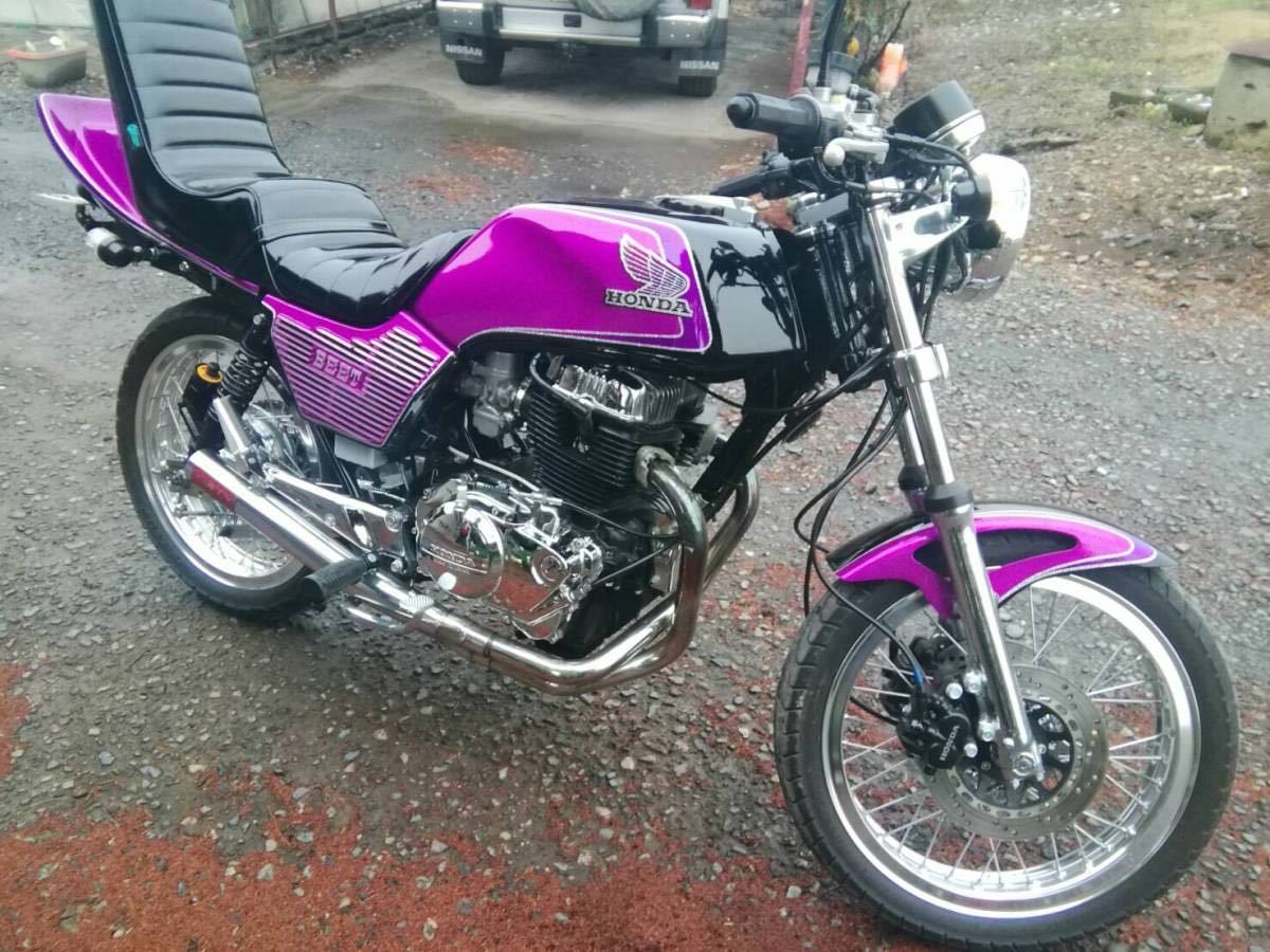 美車】CB400N・ホーク3・車検令和2年11月・セル一発始動・エンジンOH後 ...