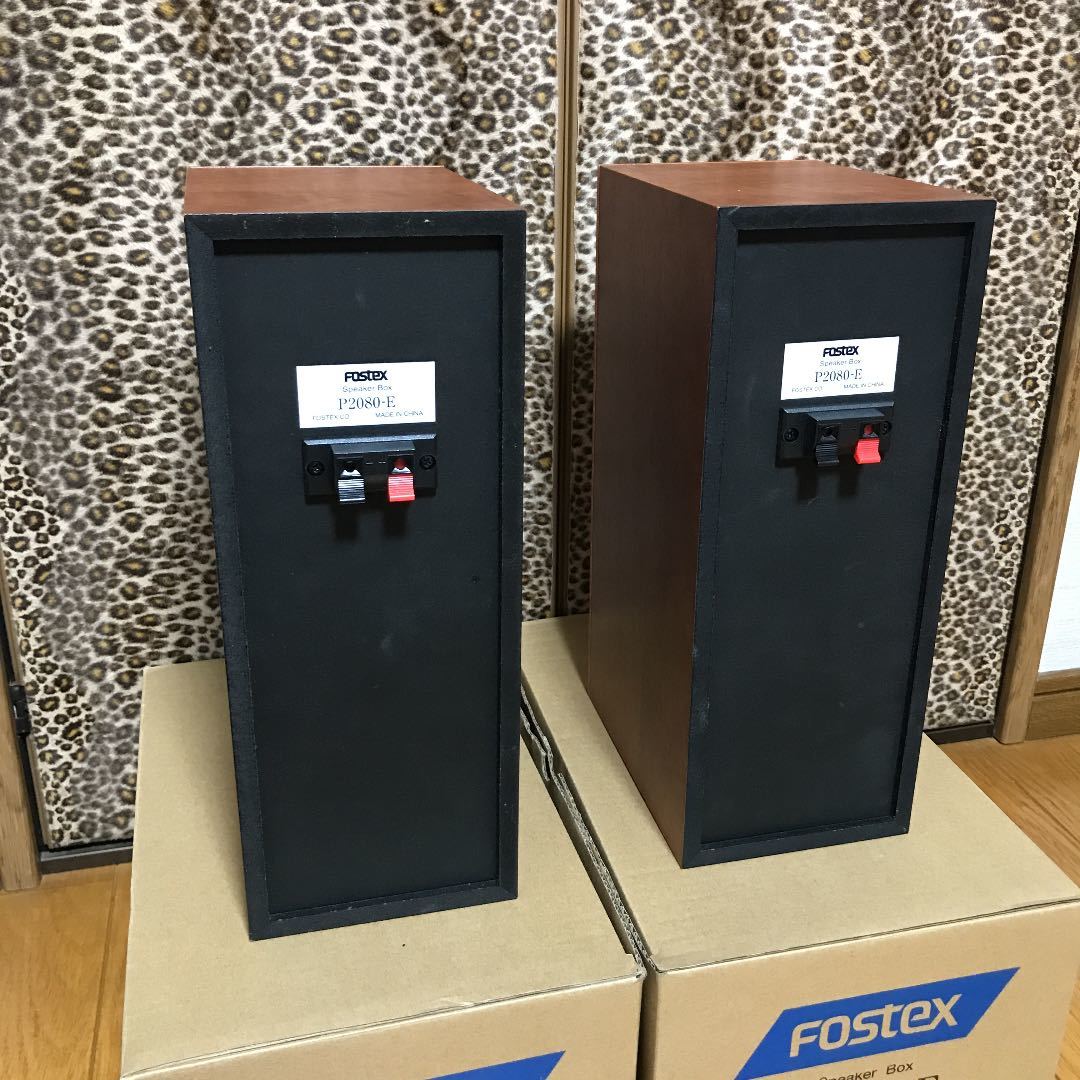 Fostex P2080E+PT20+PW80 スピーカー ダブルバスレフの落札情報詳細