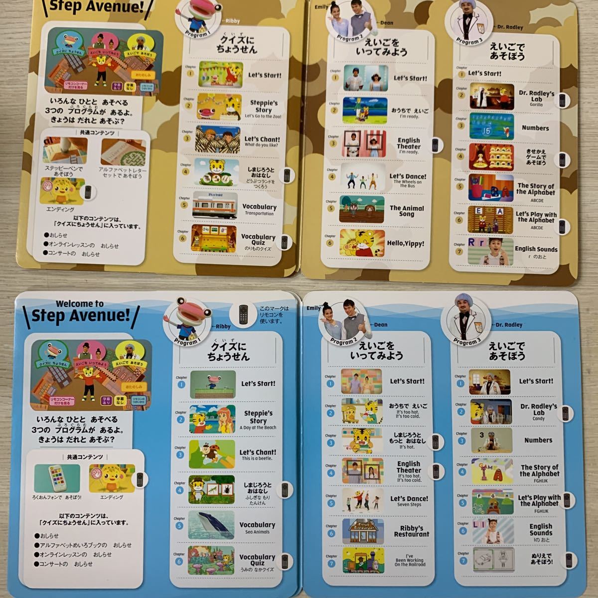 こどもちゃれんじEnglish すてっぷEnglish DVD1年分 4～5歳向け 年中組